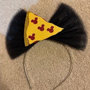 Mickey Pizza Tulle Headband